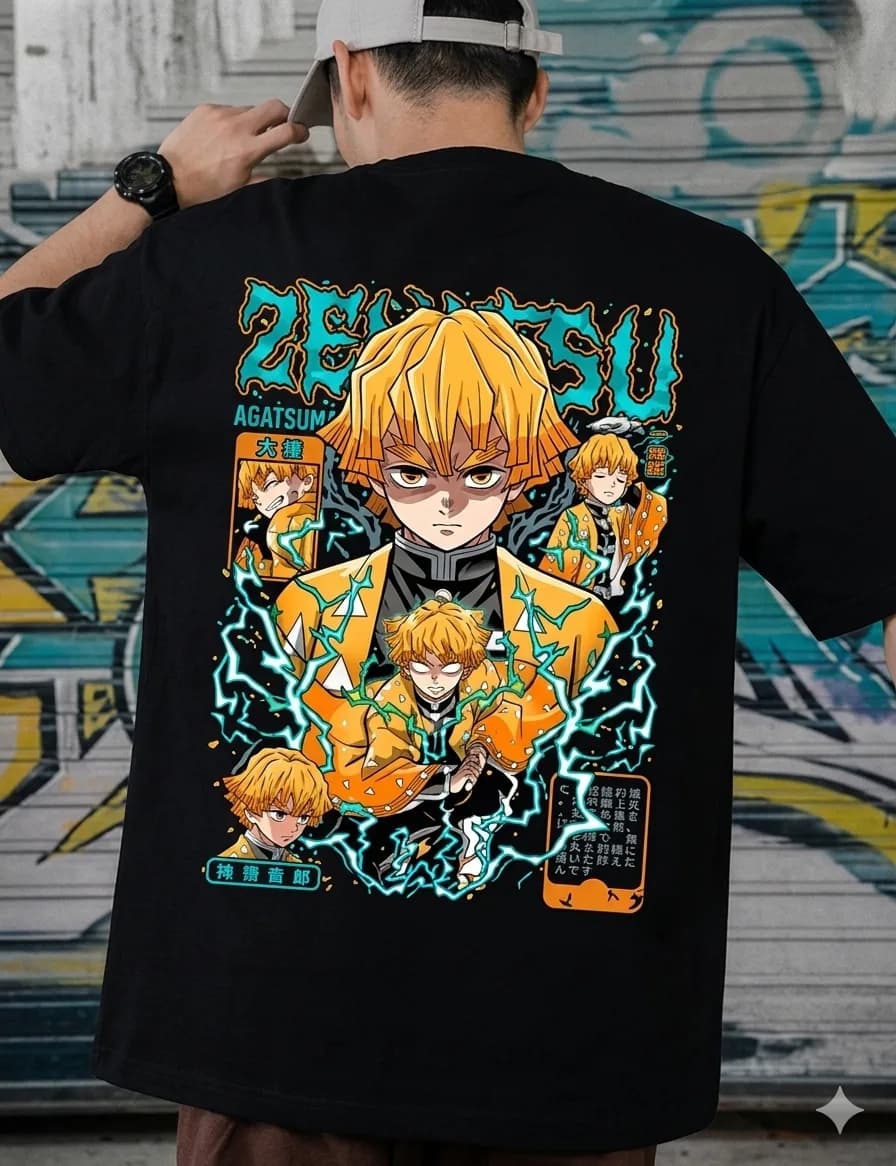 The Lightning Bolt Oversized Tee